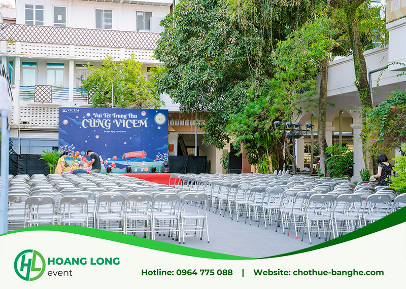 giá cho thuê bàn ghế tổ chức trung thu